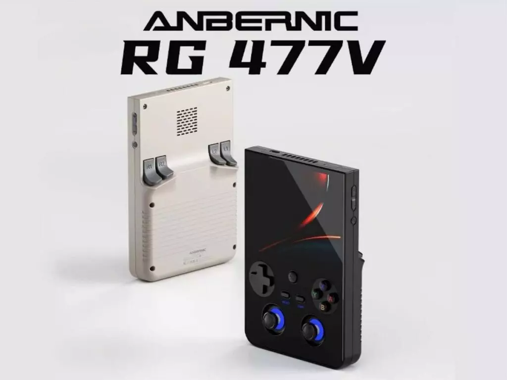 Наука и технологии | Anbernic представила RG477V – портативную ретро-консоль для игр с PS2 и Wii U