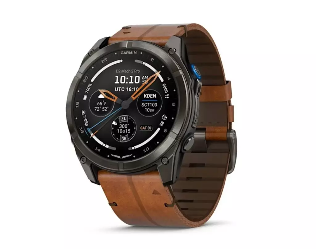 Наука и технологии | Garmin выпустил флагманские умные часы D2 Mach 2 Pro