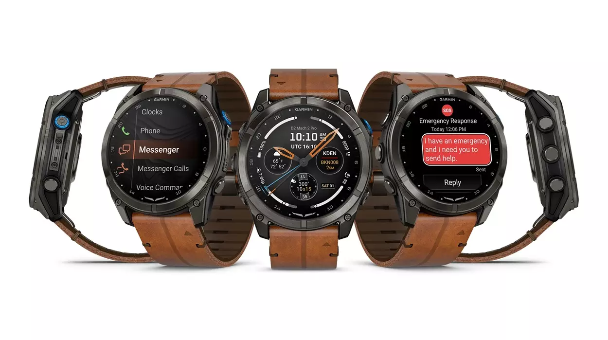 Наука и технологии | Garmin выпустил флагманские умные часы D2 Mach 2 Pro