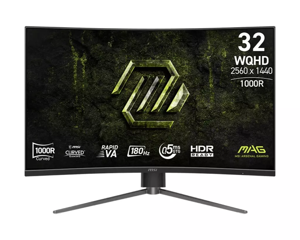 Наука и технологии | В США вышел новый монитор MSI MAG 325CQPF E18 с изогнутым экраном
